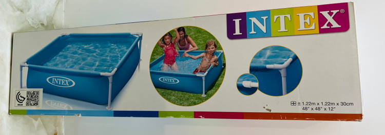 استخر فریمی اینتکس intex مینی رنگ آبی کد 57173